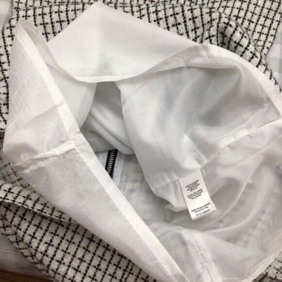 Jacob Dress Jewels Crystal Incrusted Embellishments White Silver Dress XS - Picture 9 of 14